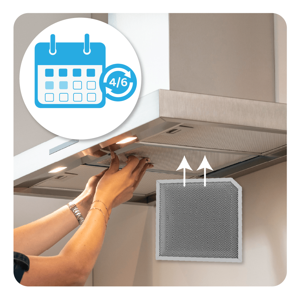 Filtro de carbono Glem 255x243mm CR410
