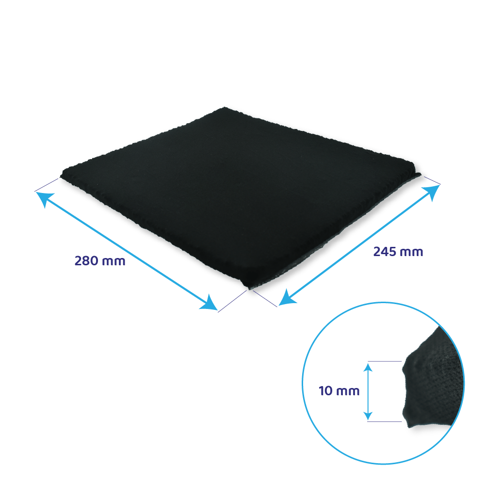 Filtro de carbono AllSpares regenerable AMH290 / Tipo 31
