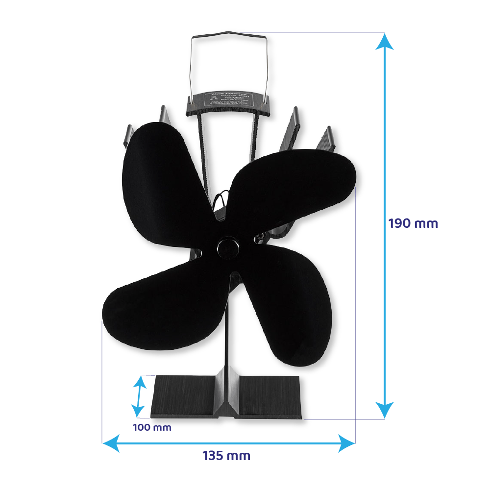 Ventilador para estufa de leña HI