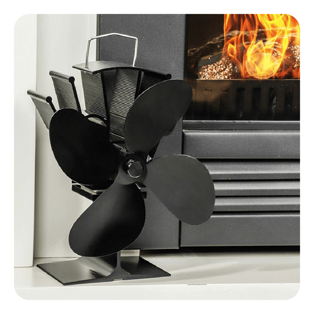 Ventilador para estufa de leña HI