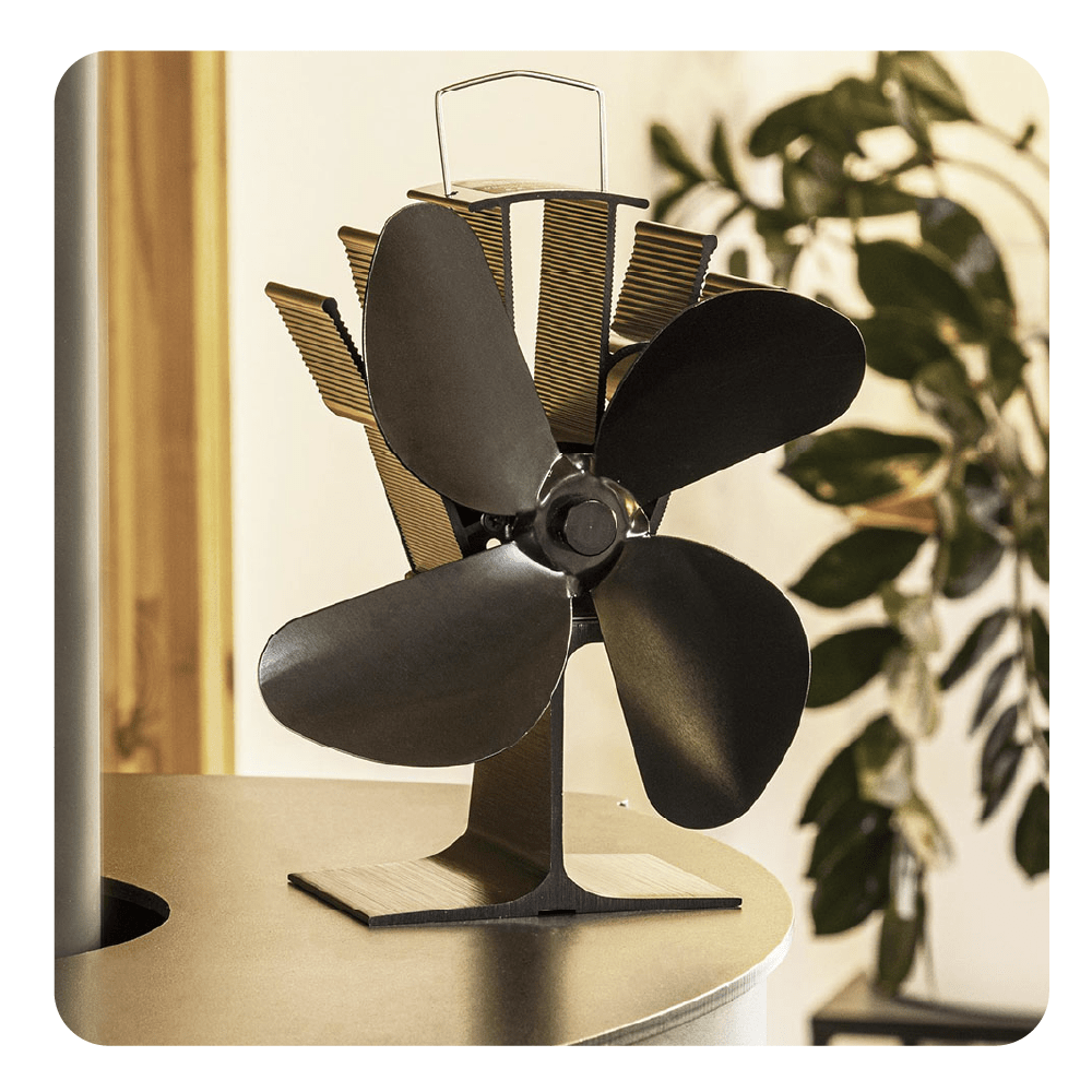 Ventilador para estufa de leña HI