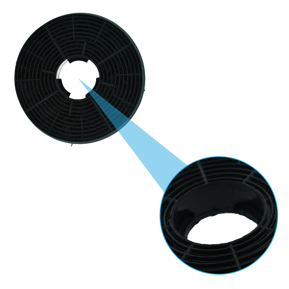 Filtro de carbono compatible con Bomann KF563 (x2)