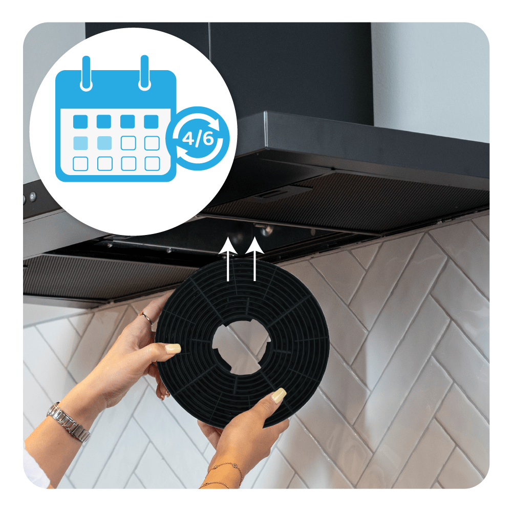 Filtro de carbono compatible con Bomann KF563 (x2)