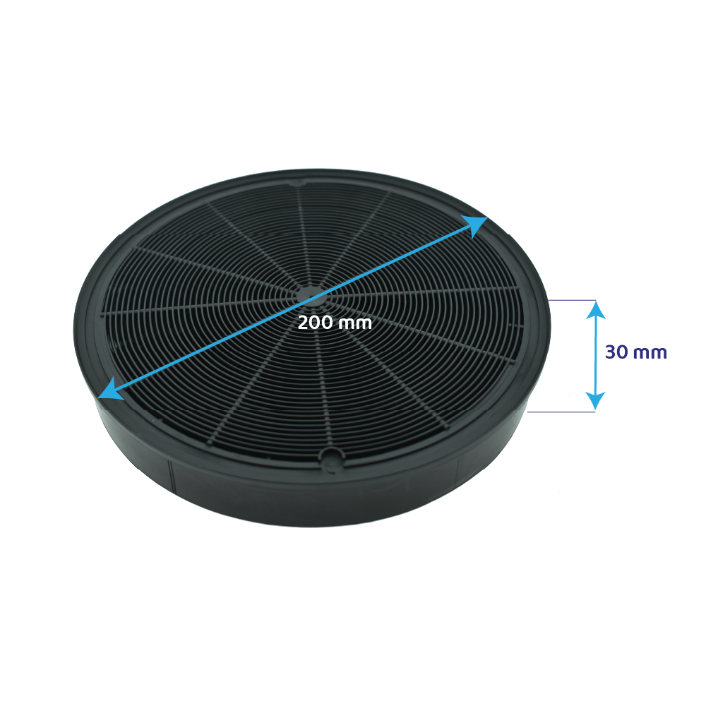 Filtro de carbono Gaggenau 748732 / 748733 (x2)