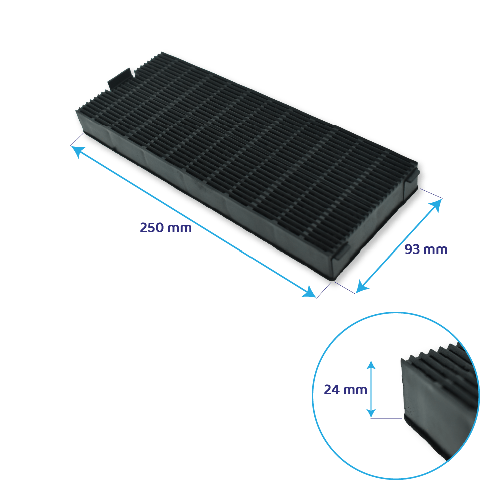 Filtro de carbono Pelgrim KF63 (x2)