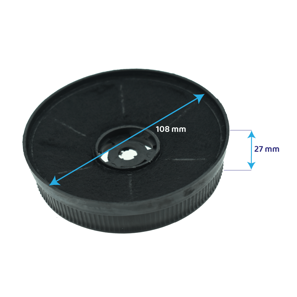 Filtro de carbono compatible con Bomann KF571 (x2)