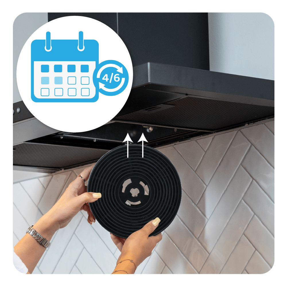 Filtro de carbono compatible con Bomann KF571 (x2)