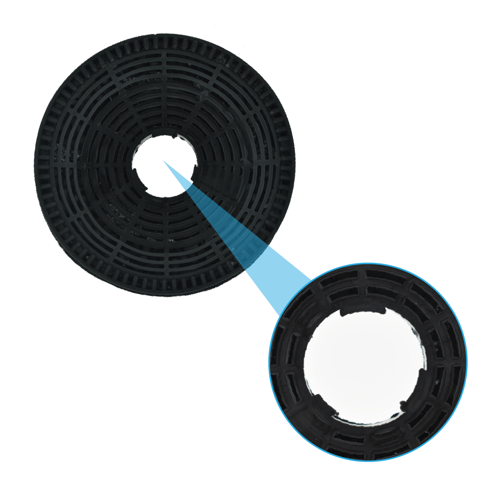 Filtro de carbono Candy 49029817 / KFC6952 / 35602279 (x2)