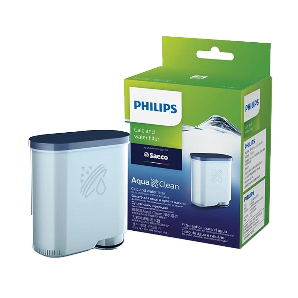 Kit de Mantenimiento para Cafetera Philips / Saeco Filtro de Agua + Descalcificador