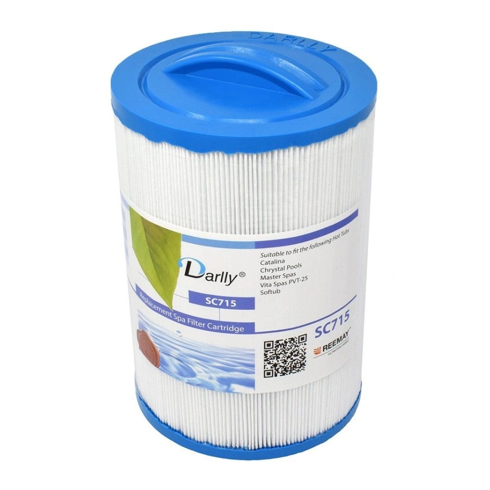 Filtro de cartucho spa compatible con Saratoga 20241-238 / SC715 / 40201 / 4CH-20
