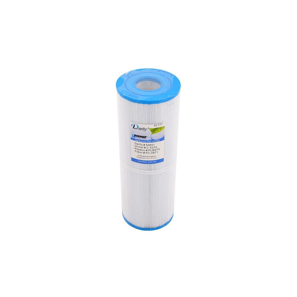 Filtro de cartucho spa compatible con Leisure Bay SC777 / PLBS75 / 50651 / FC-2971