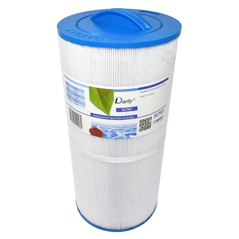 Filtro de cartucho spa compatible con Caldera 75 / PCD75N / C-7375 / 77515 / SC787