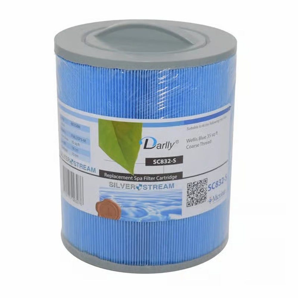 Filtro de catucho antibacterias Darlly Spa WaterFilter SC832-S / AKU0135 / PWL35P3-M 
