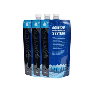 Sawyer Botella de Agua 1L Squeezable Pouch SP113 (3 uds.)