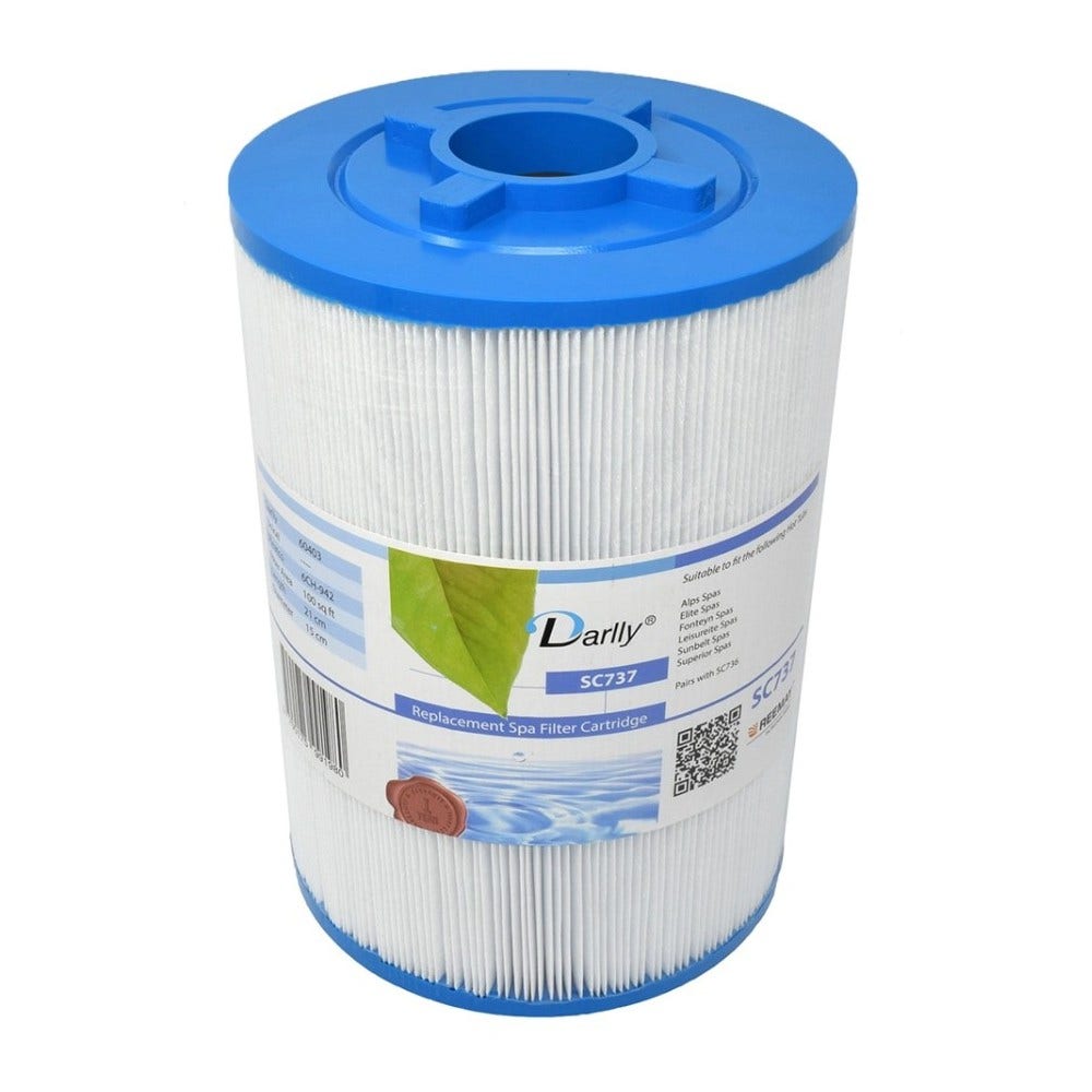Filtro de cartucho spa Darlly SC737 / PWW100ST Bas / 60403 / 6CH-942
