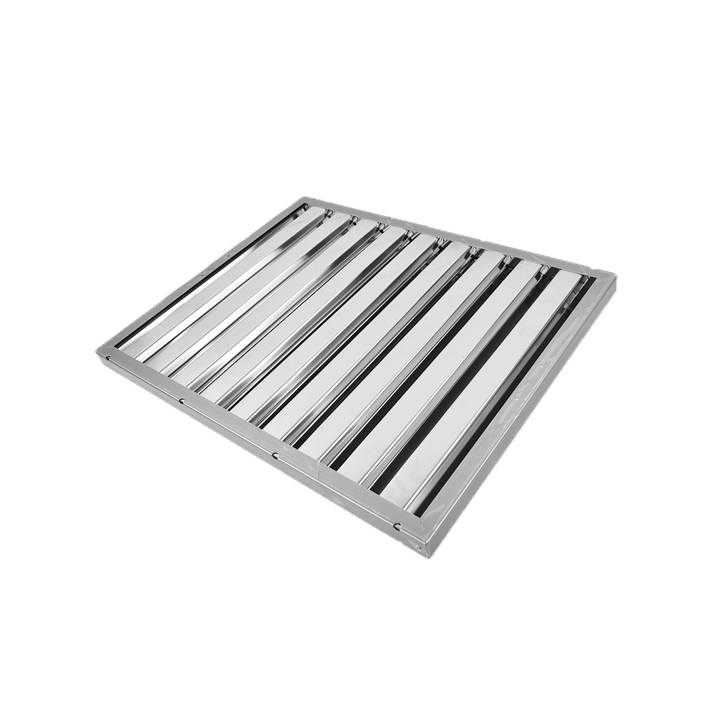 Filtro de lamas Plata 400x500x25mm compatible con Campana de extracción para hostelería