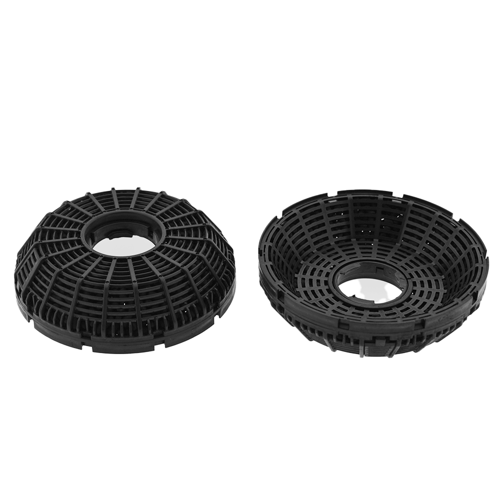 Filtro de carbón compatible con Silverline YT971.1000.104 / YT971.1000.107 (x2)