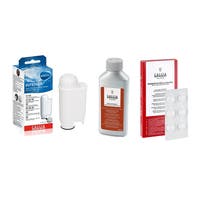Set de Mantenimiento Gaggia para Cafetera Descalcificador + Pastillas de Limpieza + Filtro de Agua