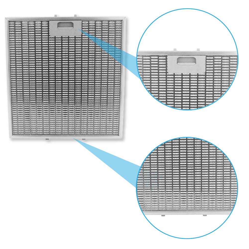 Filtro metálico 340x324mm Teka 81484159