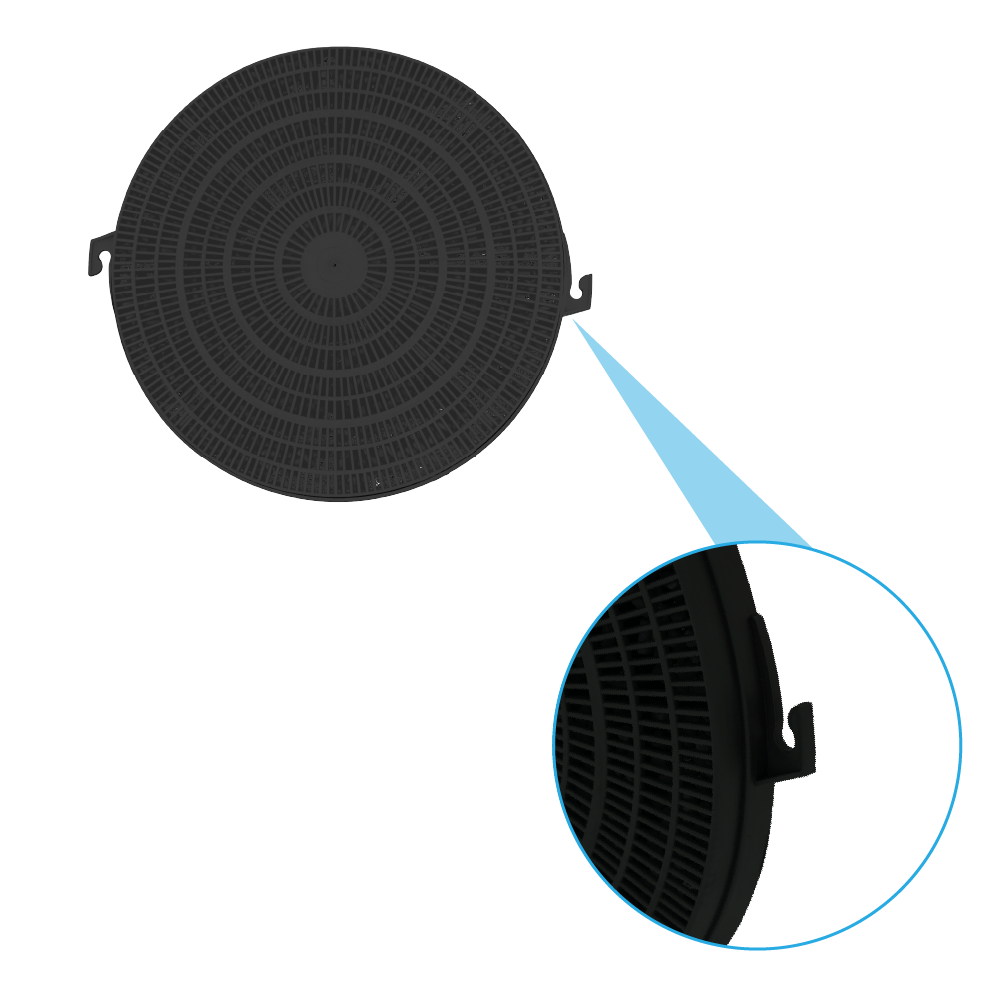 Filtro de carbono compatible con Baraldi Swing / Spring