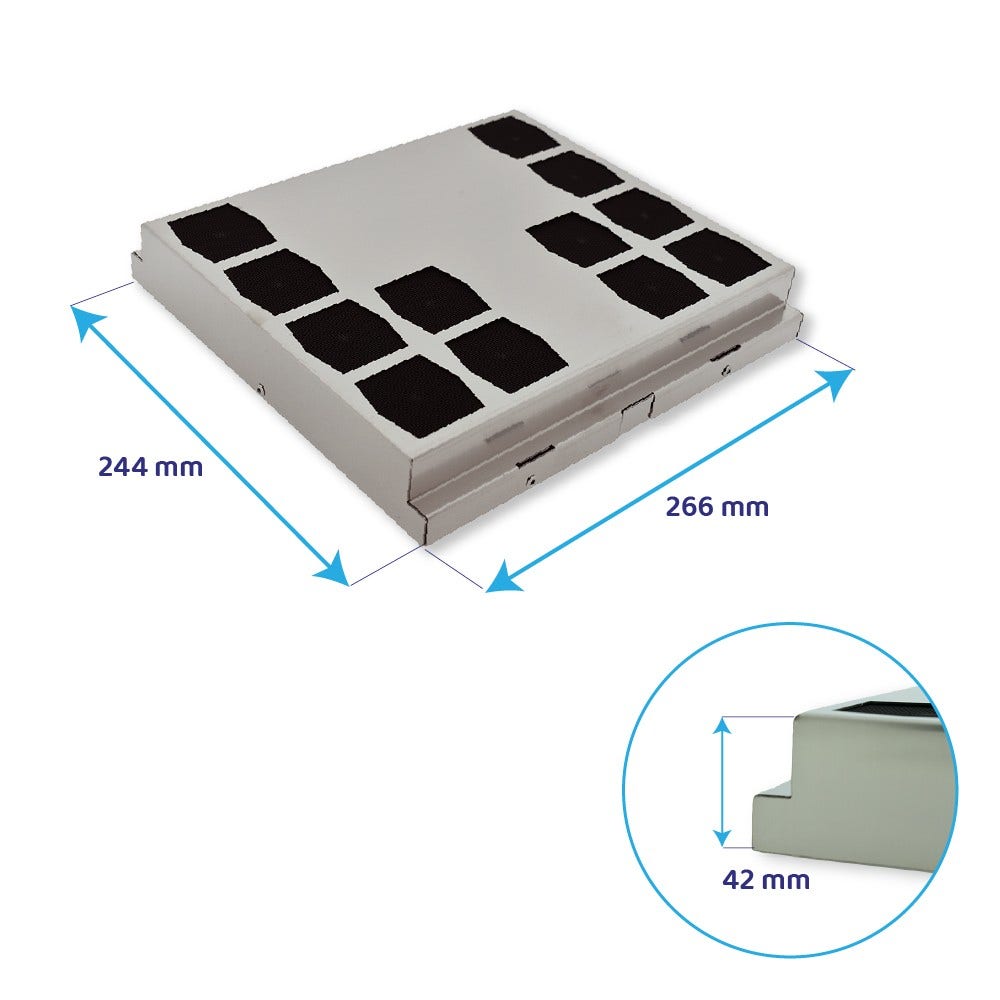 Filtro de carbono regenerable para campana AEG MCFB66PR / 9029866093