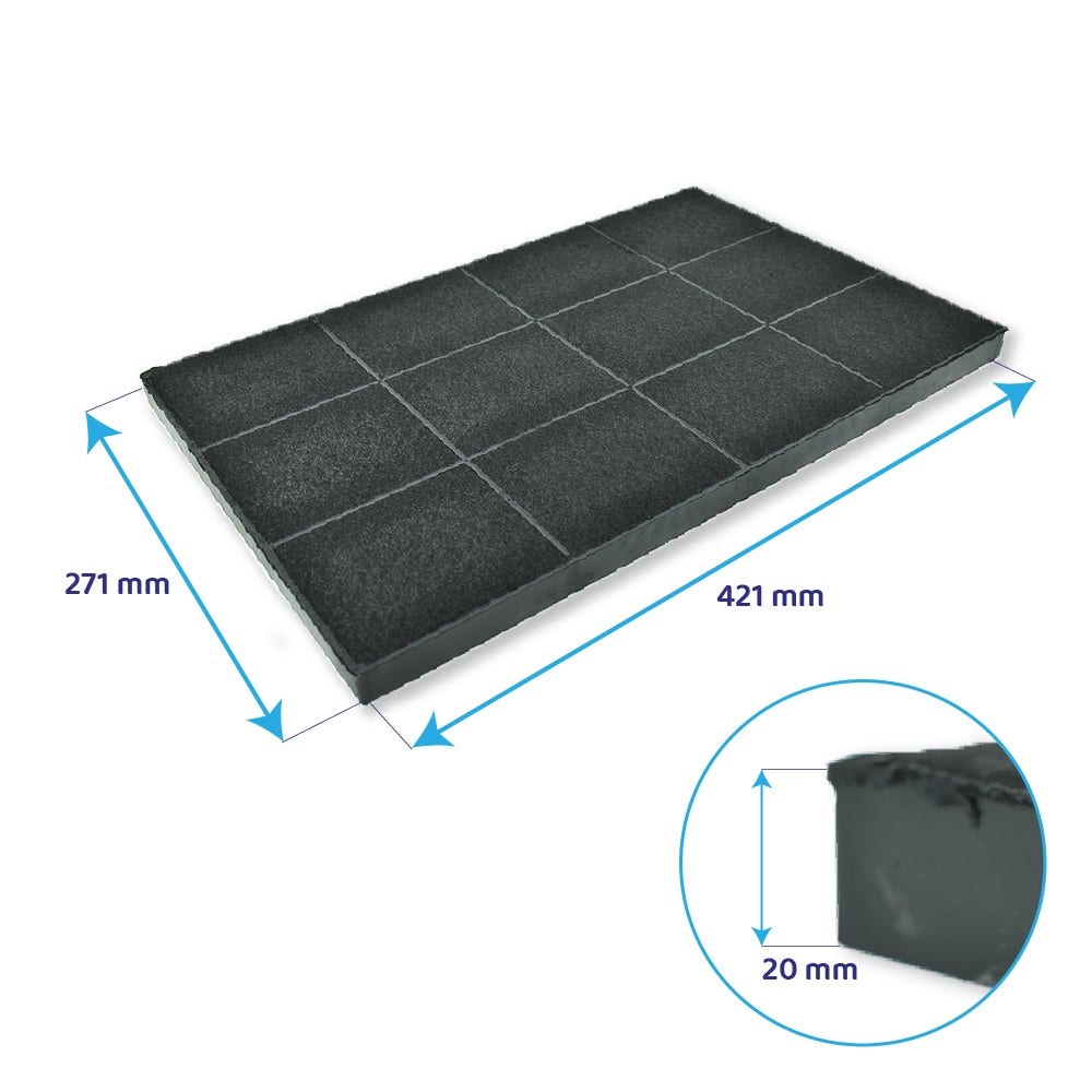 Filtro de carbono AEG OdourClean Plus MCFB92 / 9029865079
