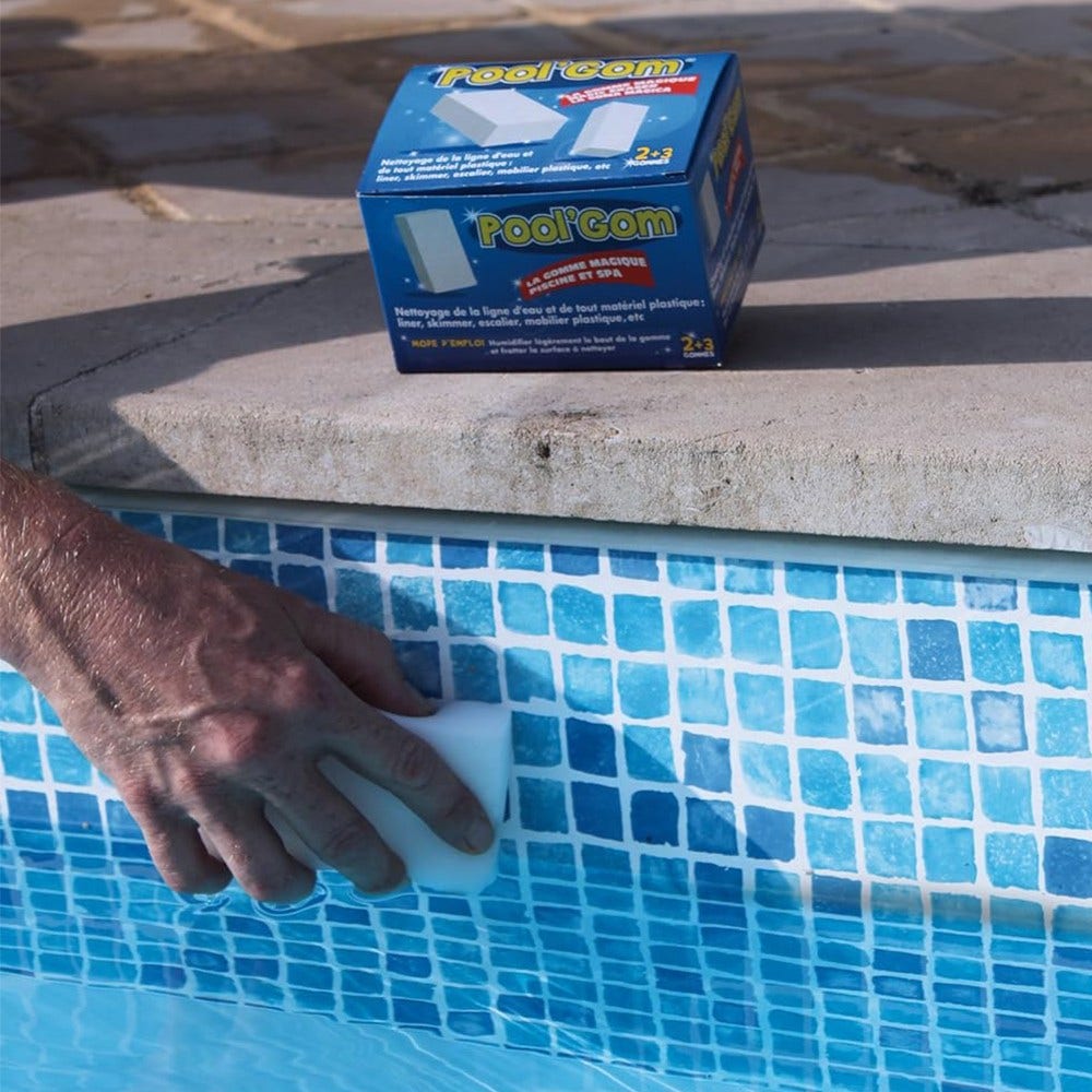 Limpiador Toucan Pool'Gom para Piscina y Spa (3 uds.)