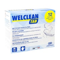 Pastillas de limpieza para filtros Welclean Tab para piscina