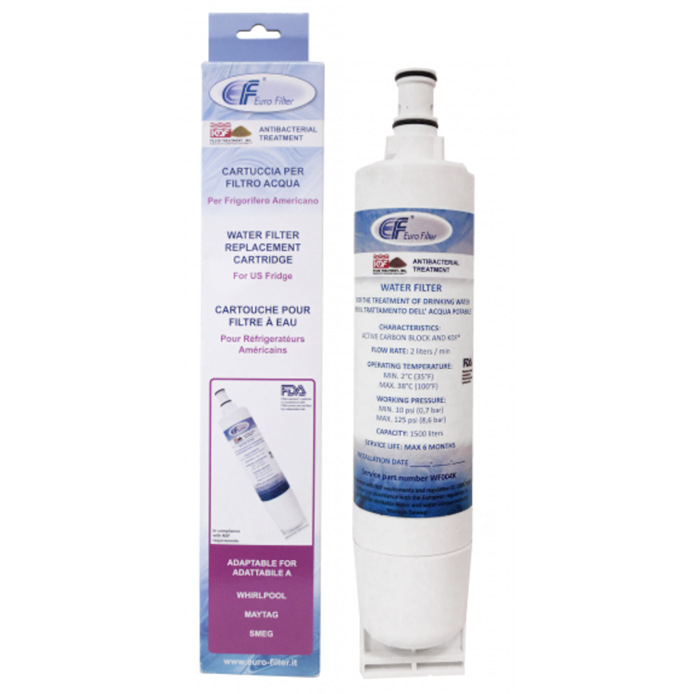Filtro de agua Eurofilter compatible con AEG / Electrolux / Hotpoint Ariston / SMEG / Whirlpool