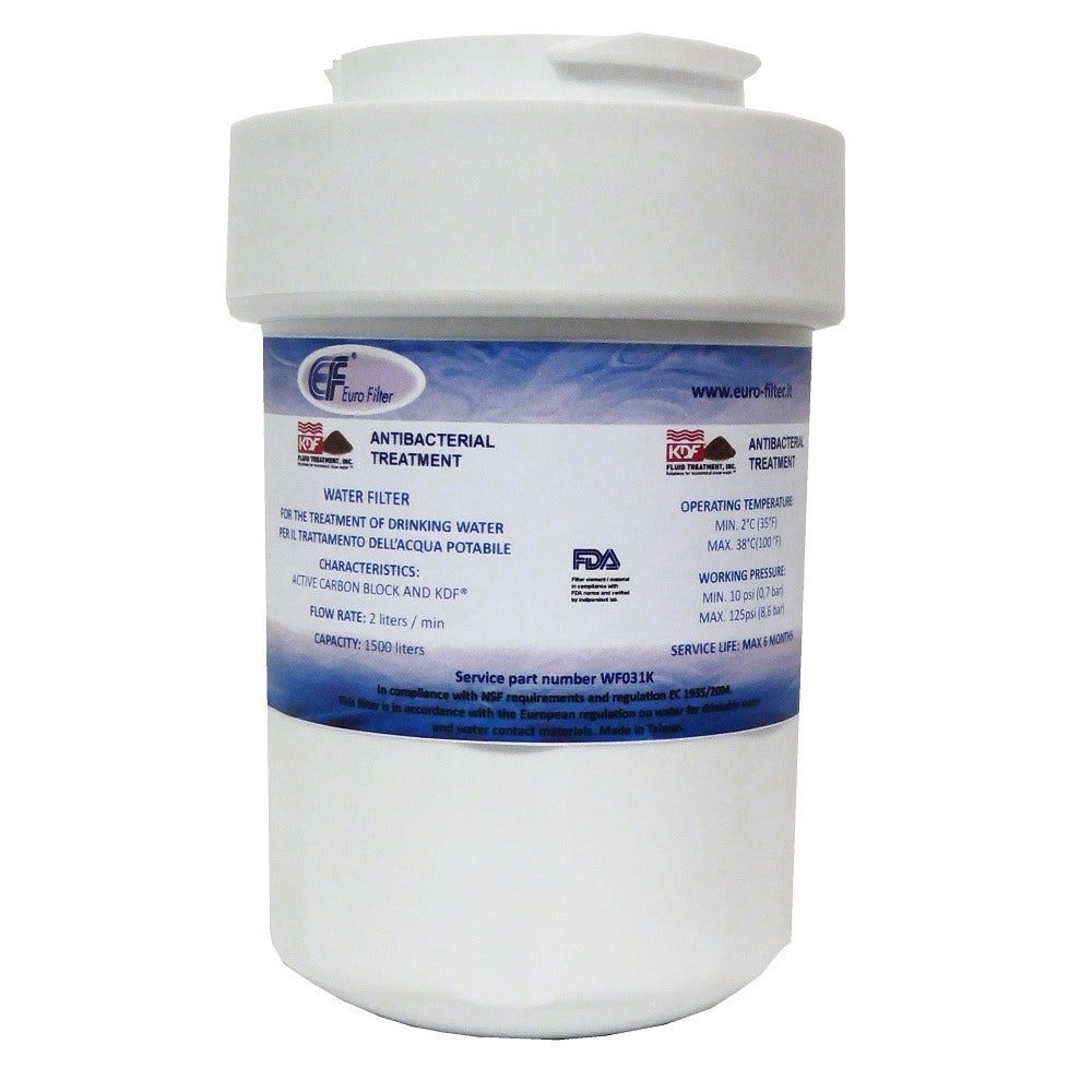 Filtro de Agua frigorífico GE MWF de Eurofilter