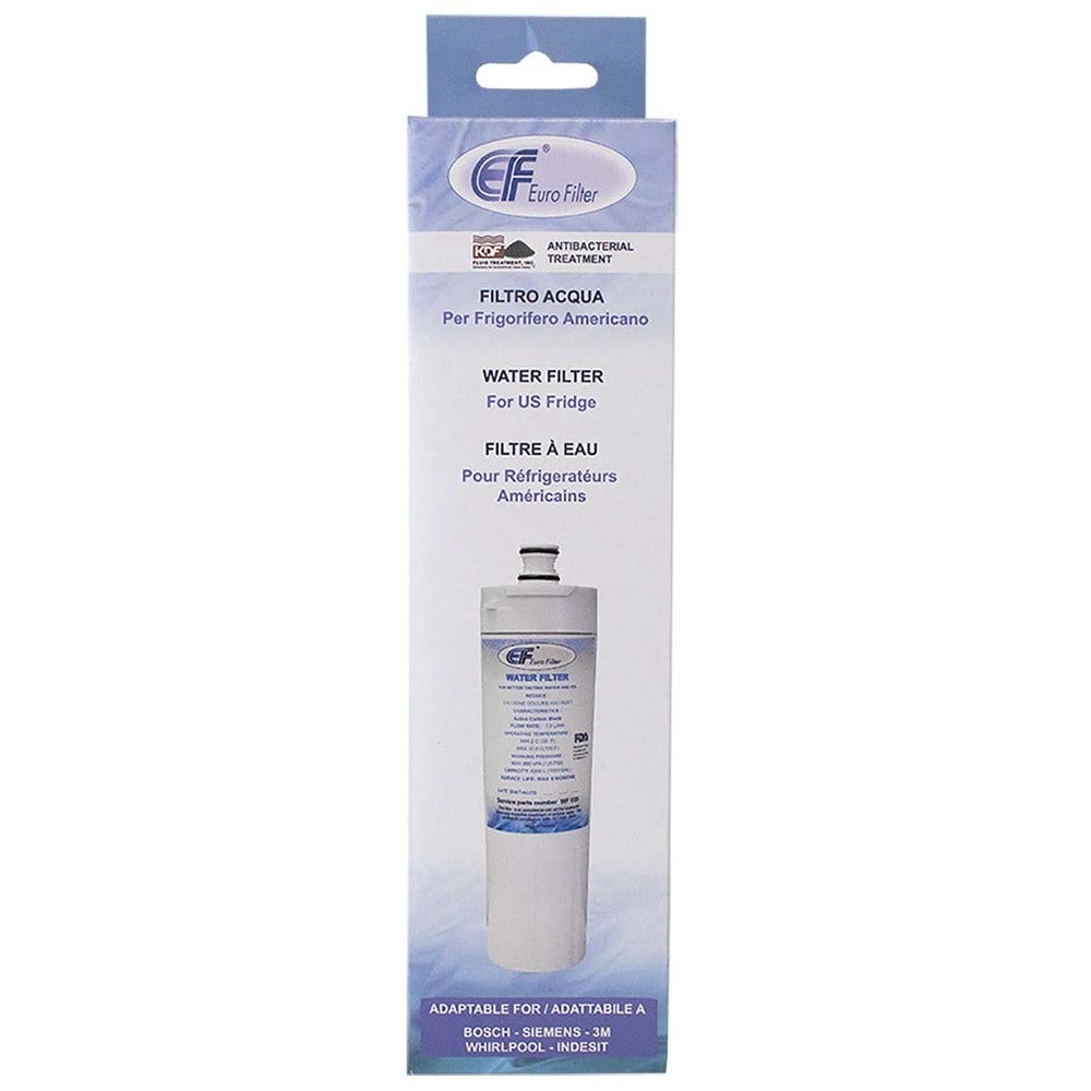 Filtro de agua Eurofilter compatible con Bosch / Siemens / Balay / Kuppersbusch / Neff / Solitaire / 3M / Indesit / Whirlpool