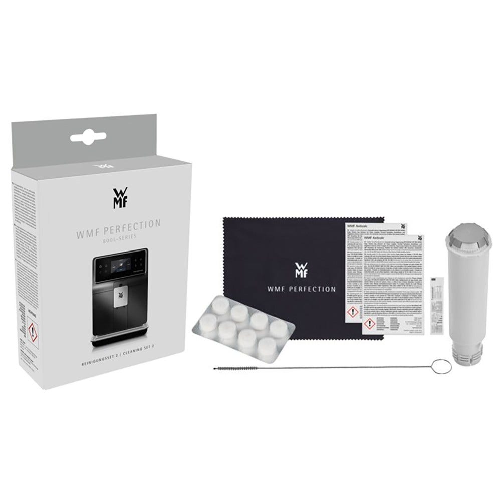 Kit de mantenimiento para cafetera WMF Perfection Filtro de agua + Descalcificador +Limpiador