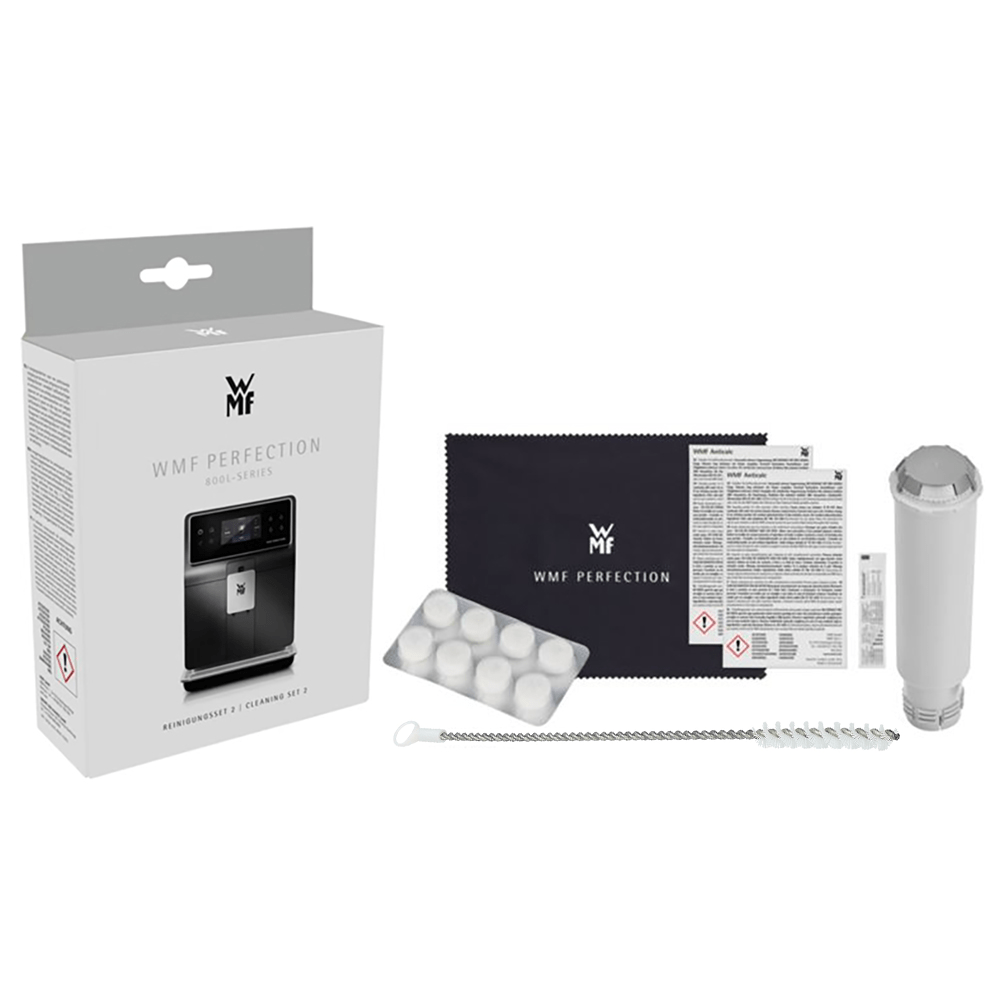 Kit de mantenimiento para cafetera WMF Perfection Filtro de agua + Descalcificador +Limpiador