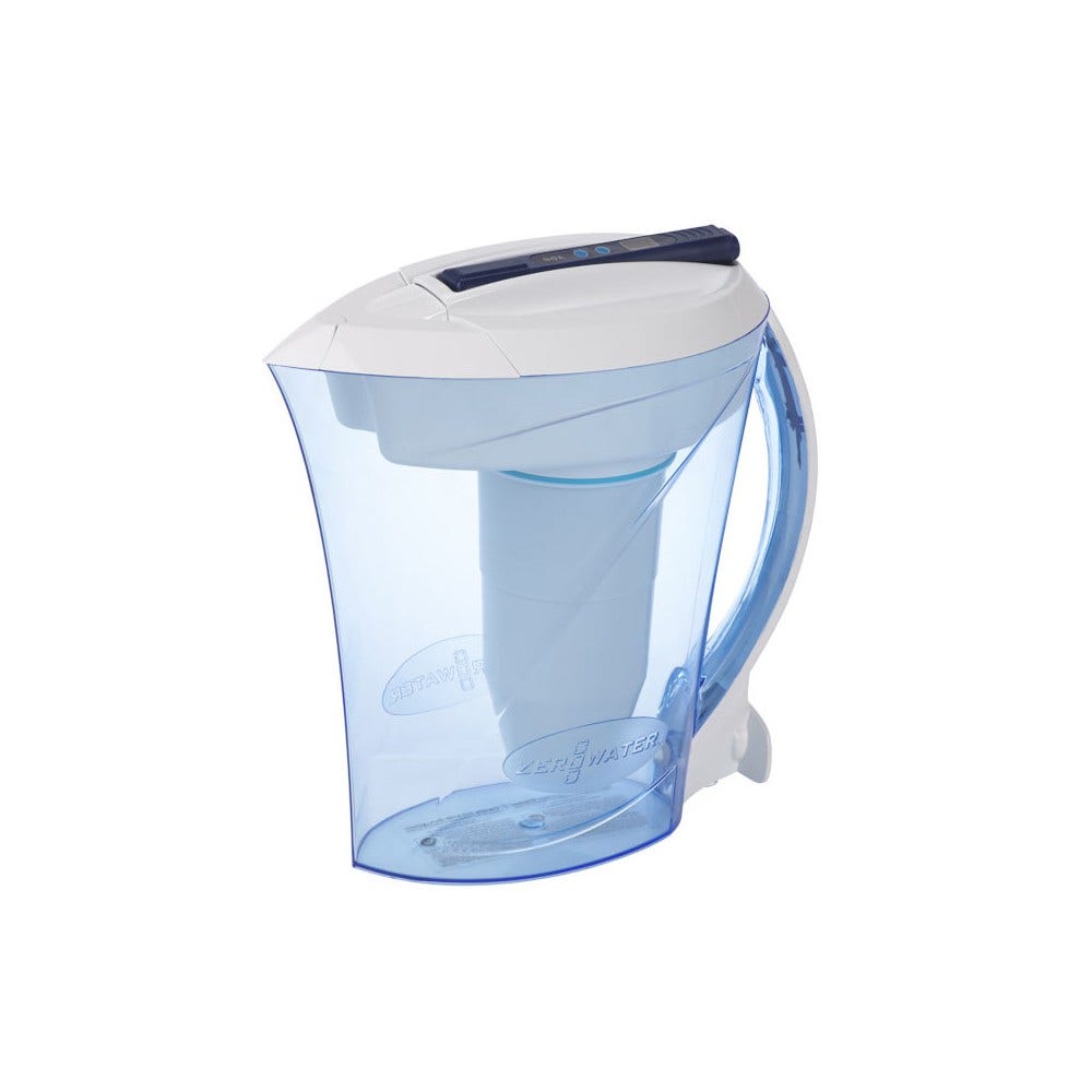 Jarra filtradora de agua ZeroWater 2,4L + 3 filtros (filtra PFAS)