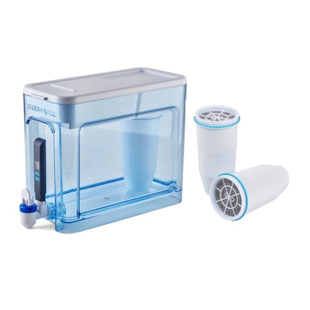 Dispensador de agua filtrada ZeroWater Combi-box (7,5L) Ready-Read + 3 filtros