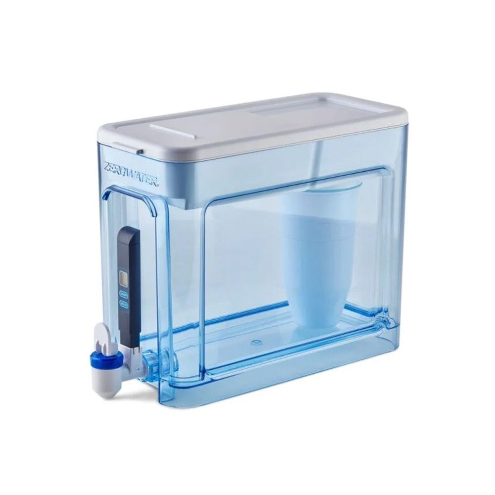 Dispensador de agua filtrada ZeroWater Combi-box (7,5L) Ready-Read + 3 filtros