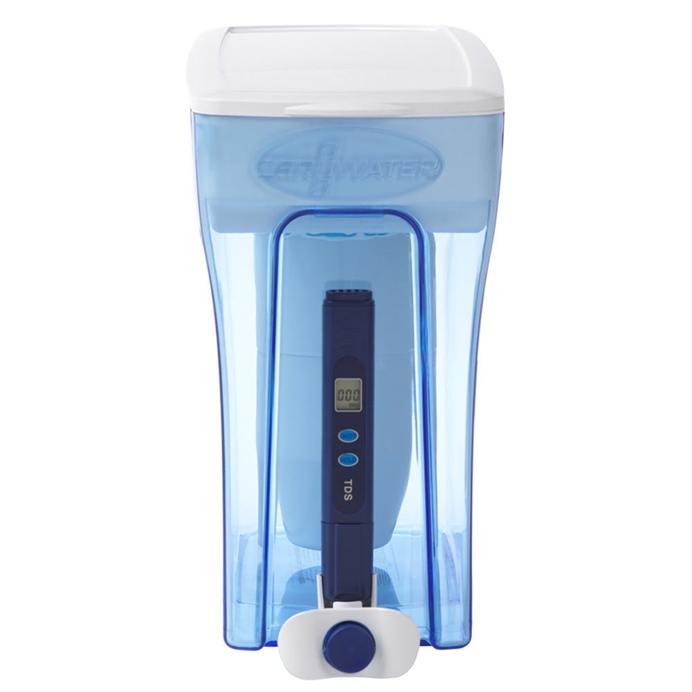 Estación de filtrado de agua ZeroWater 5,4L + 3 filtros 703B