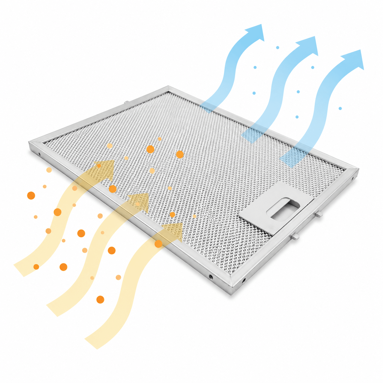 Filtro metálico 305x267mm compatible con Fagor AS0006526