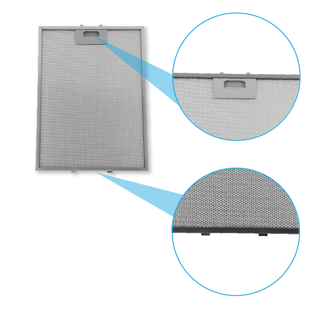 Filtro metálico Siemens 380x283mm 422872 / 00422872