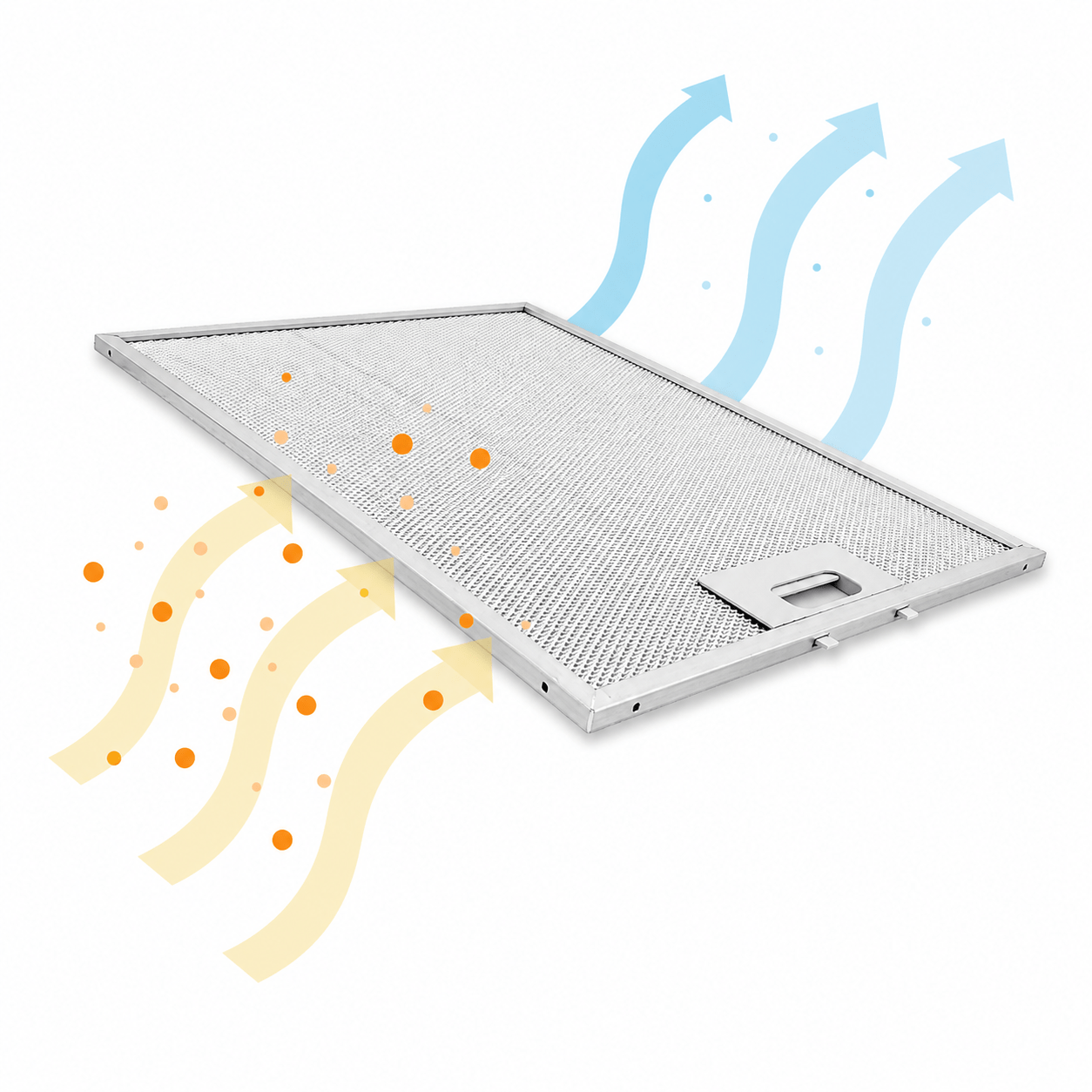 Filtro metálico Electrolux 380x283x5mm 4055107017
