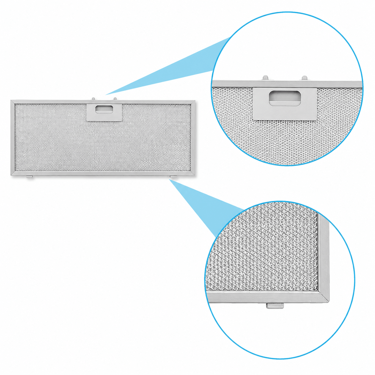Filtro metálico Hotpoint-Ariston 459x178mm 481248058314
