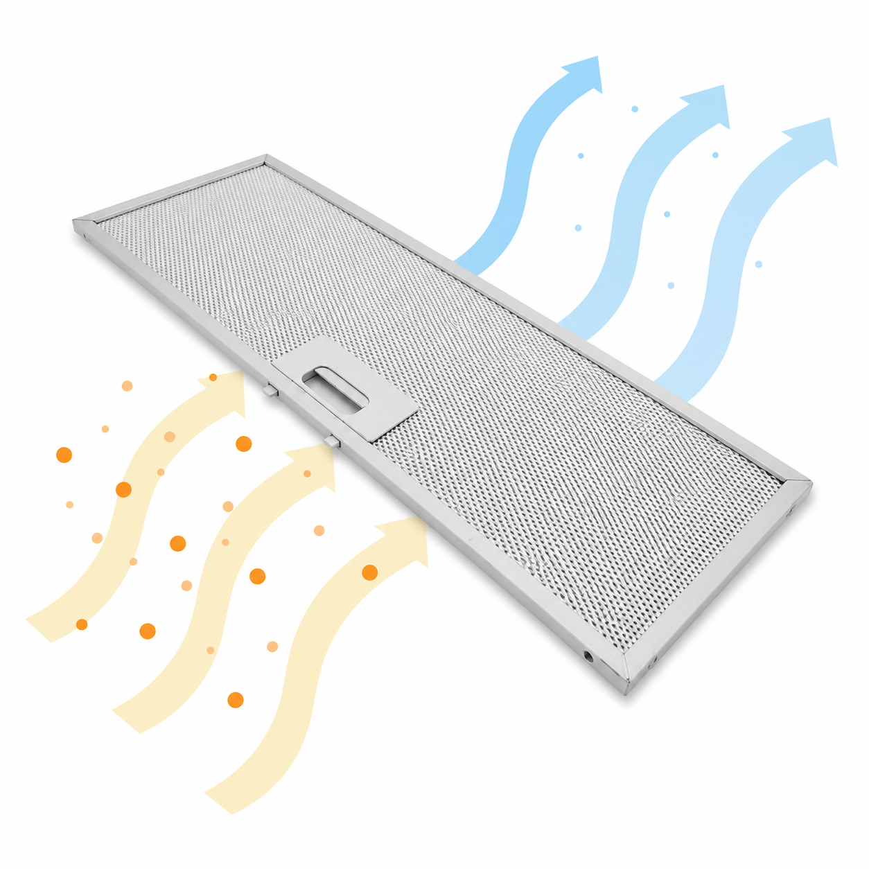 Filtro metálico Hotpoint-Ariston 459x178mm 481248058314