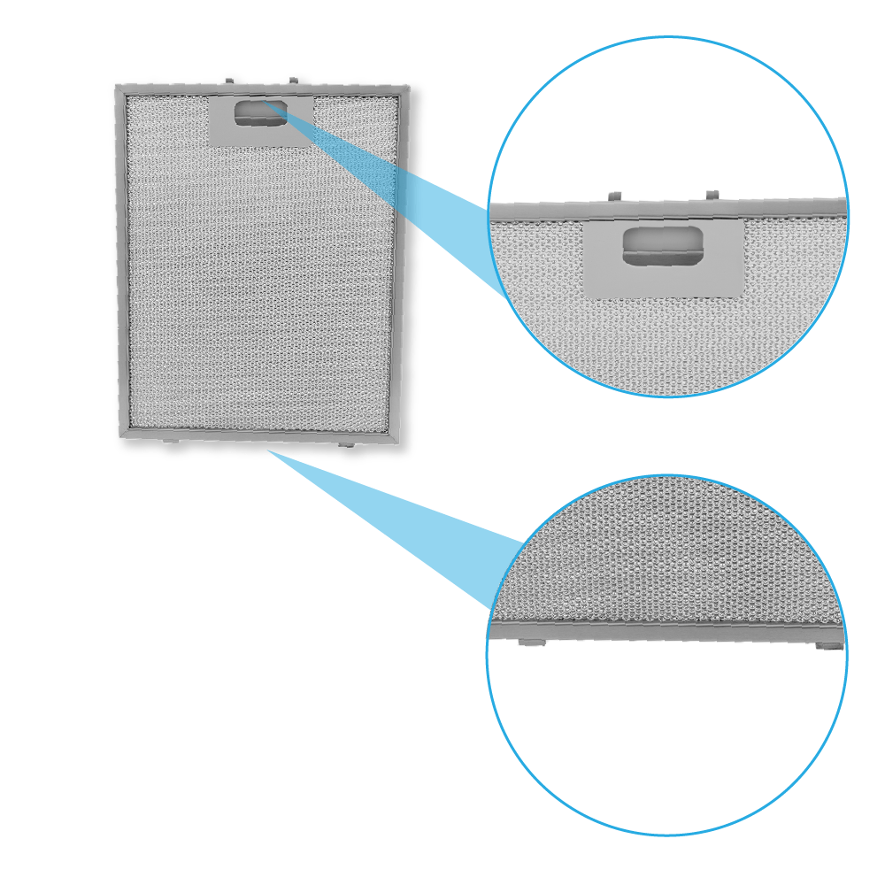 Filtro metálico Zanussi 298x238mm 4055468278