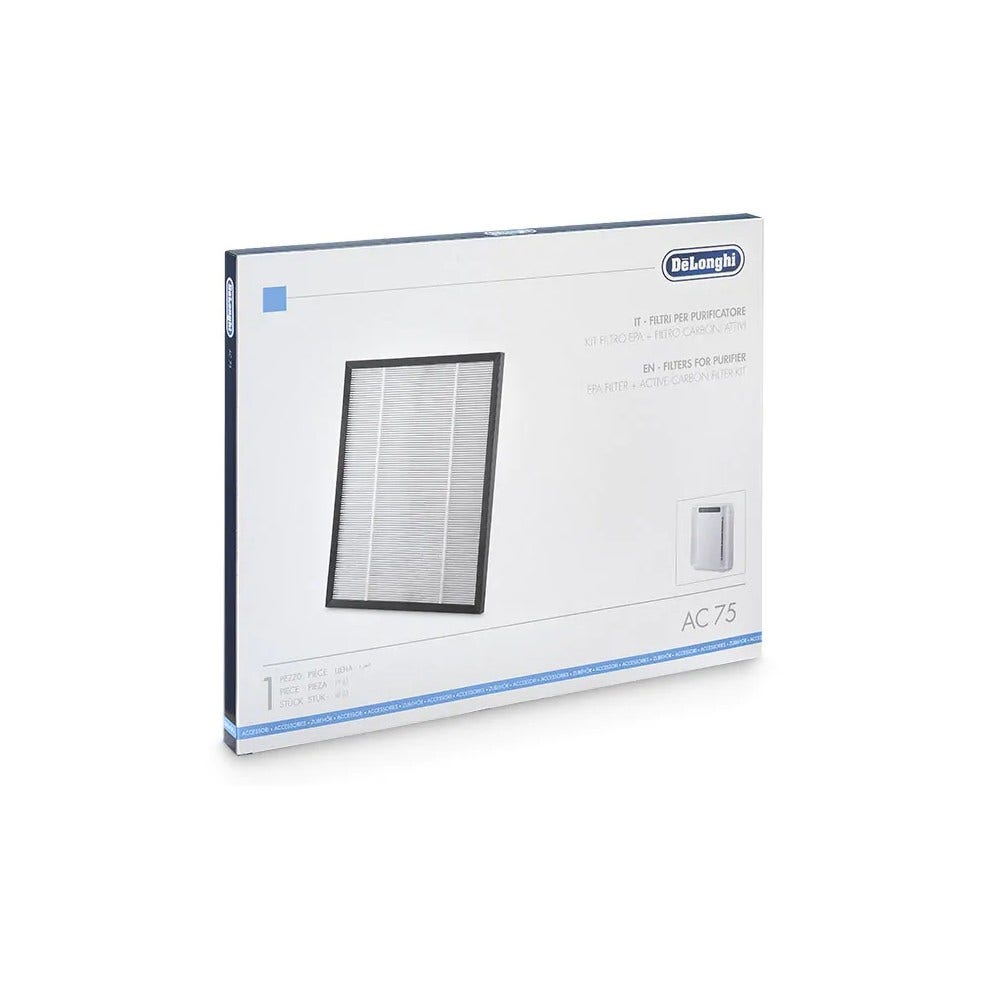 Set de filtros para purificador de aire DeLonghi AC75