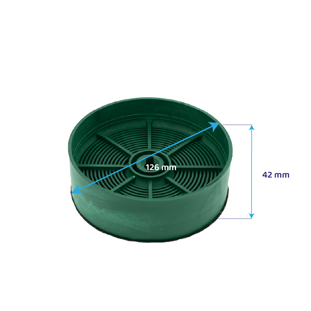 Filtro de carbono regenerable compatible con Pelgrim HF2009 (x2)