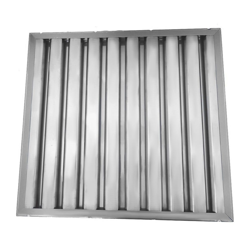 Filtro de lamas 495x495x25mm compatible con campana extractora de cocina