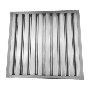 Filtro de lamas 495x495x25mm compatible con campana extractora de cocina