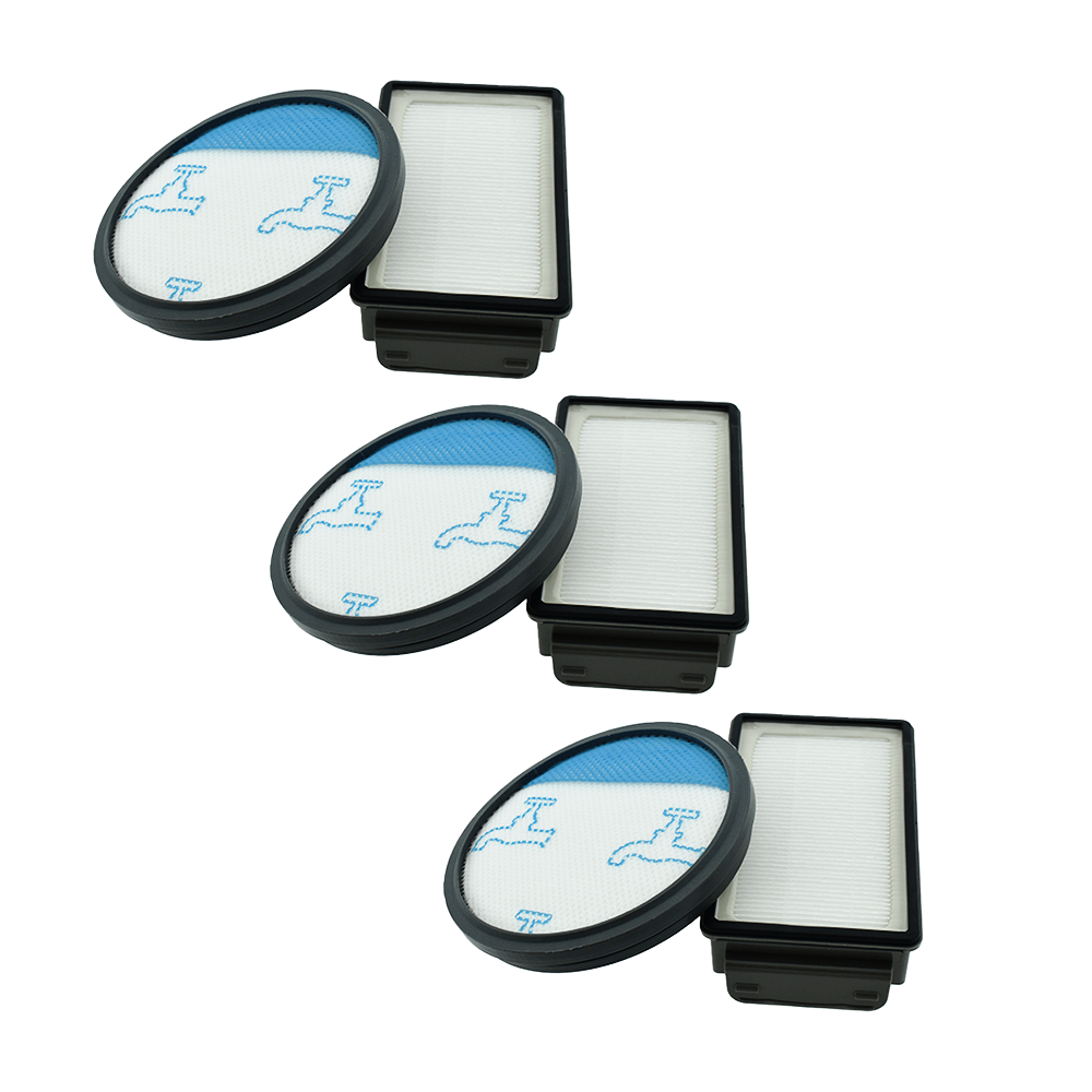 Set de filtros compatible con Rowenta Compact Power Cyclonic / ZR005901 (x3)