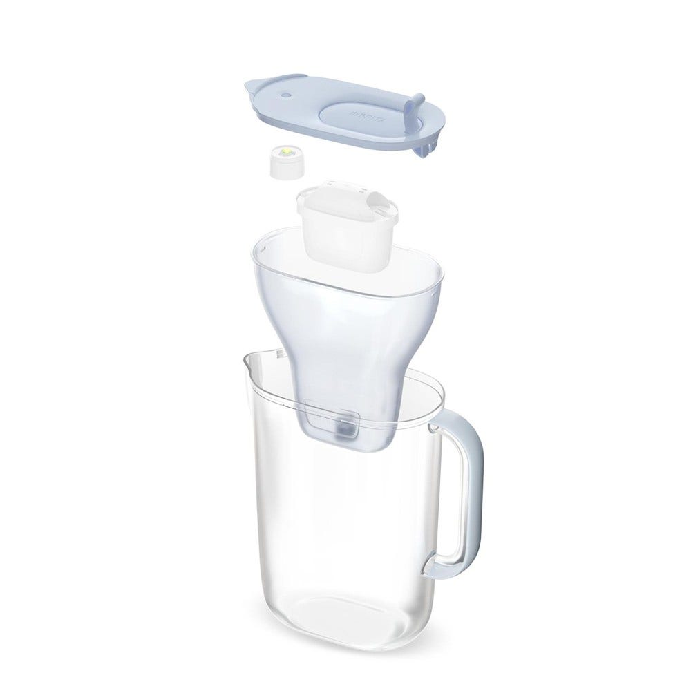Jarra  BRITA Style Eco azul polvo 2.4L + filtro de agua MAXTRA PRO Pure Performance 1055740