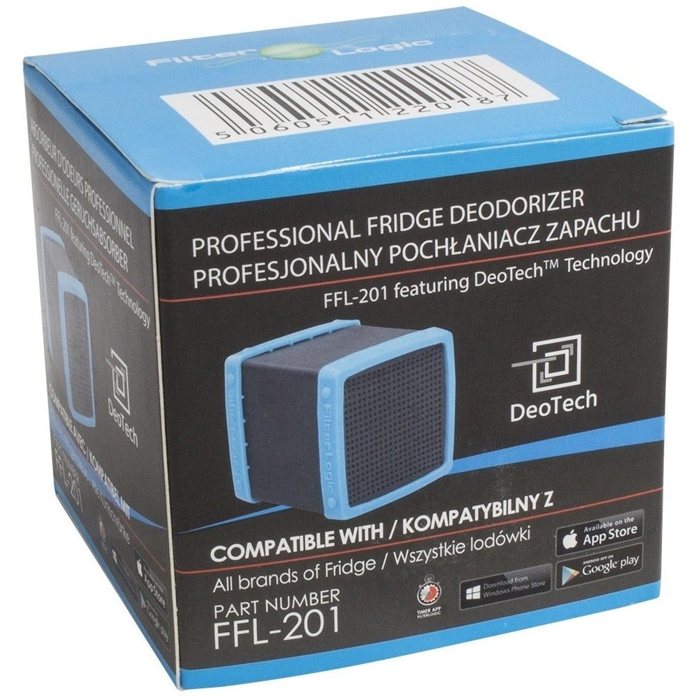 Filtro de carbono DeoTech FFL-201 para frigorífico